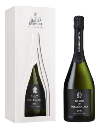 champagne blanc des millenaires charles heidsieck