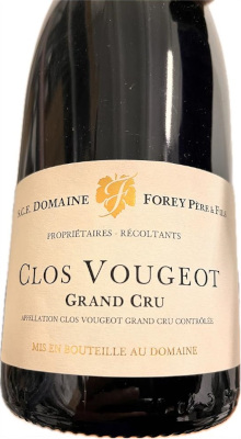 clos de vougeot domaine forey 