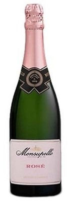 spumante monsupello brut metodo classico rose